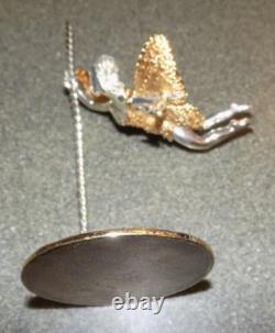 Sterling 925 Franklin Mint Silver Circus Flying Acrobat Sascha Brastoff figure