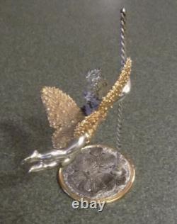 Sterling 925 Franklin Mint Silver Circus Flying Acrobat Sascha Brastoff figure