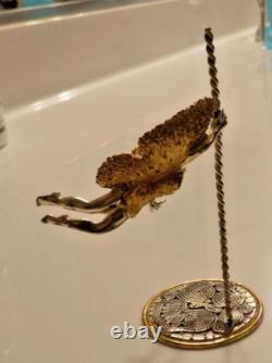 Sterling 925 Franklin Mint Silver Circus Flying Acrobat Sascha Brastoff figure