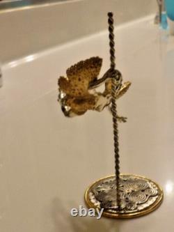 Sterling 925 Franklin Mint Silver Circus Flying Acrobat Sascha Brastoff figure