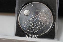 Sterling S Coin Franklin Mint 1969 Apollo 10 1st Lunar Module Flight to The Moon
