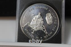Sterling S Coin Franklin Mint 1969 Apollo 10 1st Lunar Module Flight to The Moon