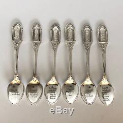 Sterling Silver 1973 Franklin Mint Collection 13 Apostle Spoon Set NIB COA Inc