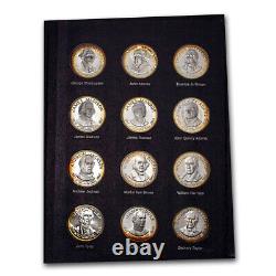 Sterling Silver 36-Piece Treasury of Presidential Medals Set SKU#214451