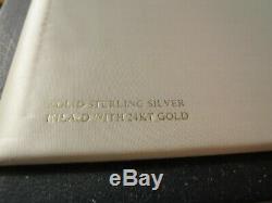 Sterling Silver. 925 1973 John Quincy Adams US President Solid 197.3 grams Plate