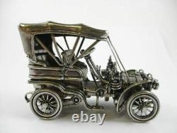 Sterling Silver 925 Vintage Franklin Mint 172g Car Miniature