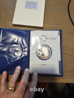 Sterling Silver Bicentennial Visit Medal H Schmidt of Australia Franklin Mint 76