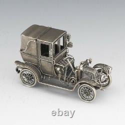 Sterling Silver Car Miniature, 1903 Fiat