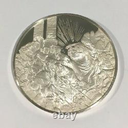 Sterling Silver Christ Driving The Money Changers Out Of The Temple Coin