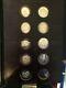 Sterling Silver Coins-the Genius Of Michelangelo Franklin Mint-book With 9 Coins
