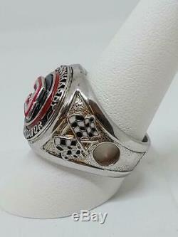 Sterling Silver Dale Earnhardt The Intimidator Ring #3 Size 10