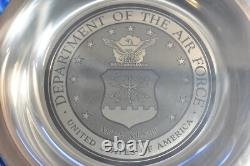 Sterling Silver Dept Of The Air Force Franklin Mint =sealed