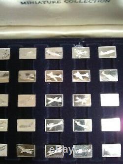 Sterling Silver- Franklin Mint Great Airplanes Miniature Collection