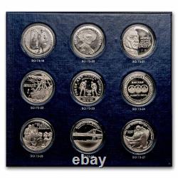 Sterling Silver Franklin Mint Special Comm Issues of 1973
