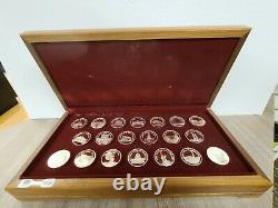 Sterling Silver Great American Landmarks Coin Set Collection 20 oz