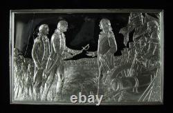 Sterling Silver Ingot #43 Bicentennial Council Of Thirteen Original States 58g