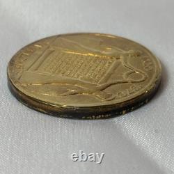 Sterling Silver Mayflower Coin 40.7G & Franklin Mint Christmas 1970 Ingot 65.76G