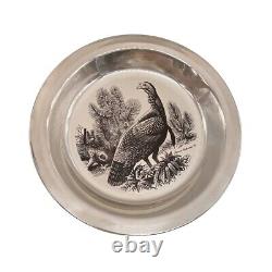 Sterling Silver Plate Dish Franklin Mint 1973