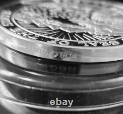 Sterling Silver Proof Coin 1 Oz Art Medallion The Seal of The State of Alaska