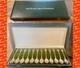 Sterling Silver Spoon Set Of 12 With Case, 12 Days Of Christmas 925 Franklin Mint