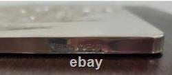 Sterling Silver Wall Sculpture lords of the Serengeti Elephant Franklin Mint