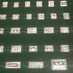 The 100 Greatest Stamps Of The United States Sterling Silver 1981 Near Complete