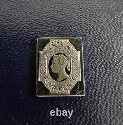The 100 Greatest Stamps of the World Sterling Silver Miniature Stamp Collection
