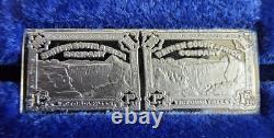 The 100 Greatest Stamps of the World Sterling Silver Miniature Stamp Collection