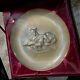 The 1972 Franklin Mint Mother's Day Plate Solid Sterling Silver Limited Edition