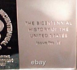 The Bicentennial History Of The United States Series Issue No. 15 Sterling Silver