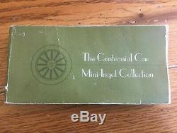 The Centennial Car Mini-Ingot Collection by Franklin Mint