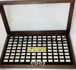 The Centennial Car Mini Silver Ingot Collection in Original Showcase