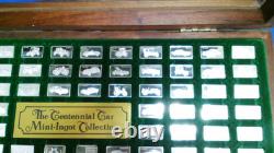 The Centennial Car Sterling Silver Mini Ingot Collection