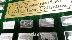 The Centennial Car Sterling Silver Mini Ingot Collection