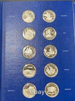 The Fifty State Bicentennial Silver Medal Collection Franklin Mint 49.16 ASW