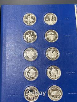 The Fifty State Bicentennial Silver Medal Collection Franklin Mint 49.16 ASW