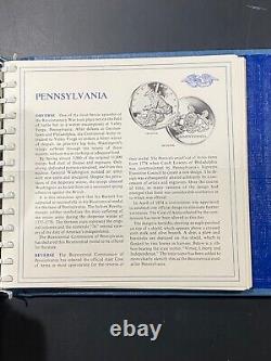 The Fifty State Bicentennial Silver Medal Collection Franklin Mint 49.16 ASW