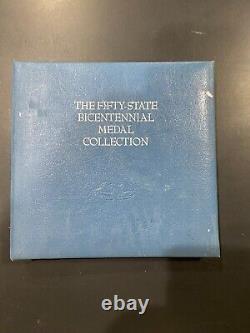 The Fifty State Bicentennial Silver Medal Collection Franklin Mint 49.16 ASW