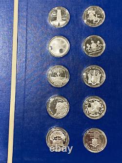 The Fifty State Bicentennial Silver Medal Collection Franklin Mint 49.16 ASW