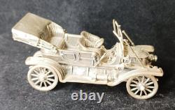 The Franklin Mint-192g Sterling Silver- 1911 Stanley Steamer Model 70