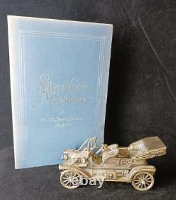 The Franklin Mint-192g Sterling Silver- 1911 Stanley Steamer Model 70