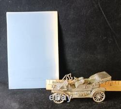 The Franklin Mint-192g Sterling Silver- 1911 Stanley Steamer Model 70