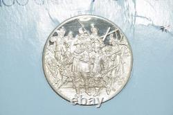 The Franklin Mint 1973 Proof Sterling Silver Coin #55 The Night Watch 2.12oz