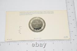 The Franklin Mint 1973 Proof Sterling Silver Coin #55 The Night Watch 2.12oz