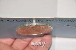 The Franklin Mint 1973 Proof Sterling Silver Coin #55 The Night Watch 2.12oz