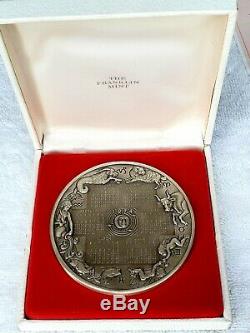 The Franklin Mint 1974 Annual Calendar / Art Medal / Sterling Silver