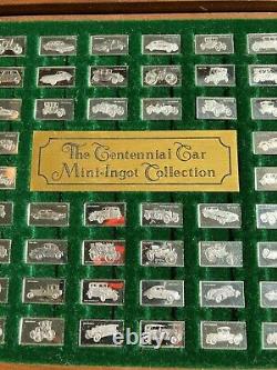The Franklin Mint 1975 Silver Mini Ingot CENTENNIAL CAR COLLECTION