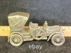 The Franklin Mint- 200g Sterling Silver -1904 Mercedes Simplex-Silver Car Mini