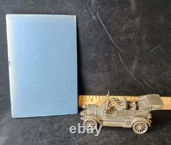 The Franklin Mint- 234g Sterling Silver- 1907 Thomas Sixty Horse Flyer-Silvercar