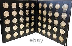 The Franklin Mint 50 States of the Union Series Silver Coin Proof Set